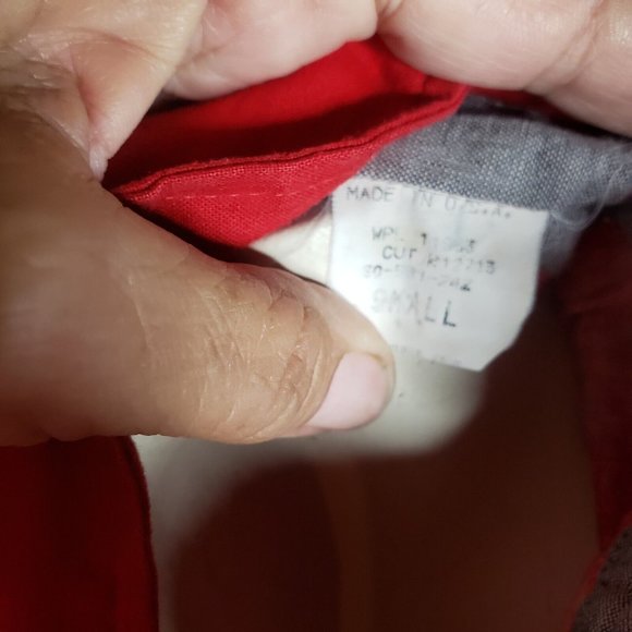 EUC Roper Western Shirt - Aztec Symbols on Muted Red Stripes - Women Size Small - Picture 3 of 9